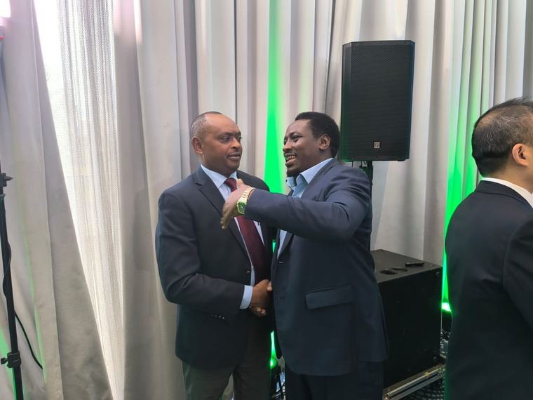 Introductions at an agribusiness trade forum